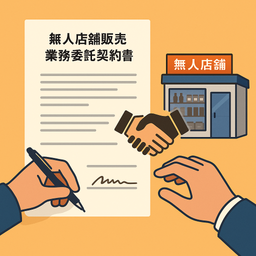 〔改正民法対応版〕無人店舗販売業務委託契約書