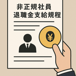 非正規社員退職金支給規程