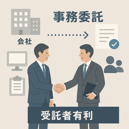 〔改正民法対応版〕事務委託契約書(受託者有利版)