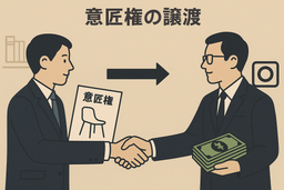 【改正意匠法対応版】意匠権譲渡証書