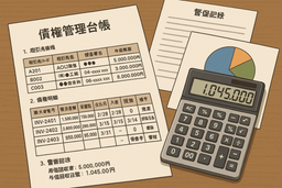 債権管理台帳
