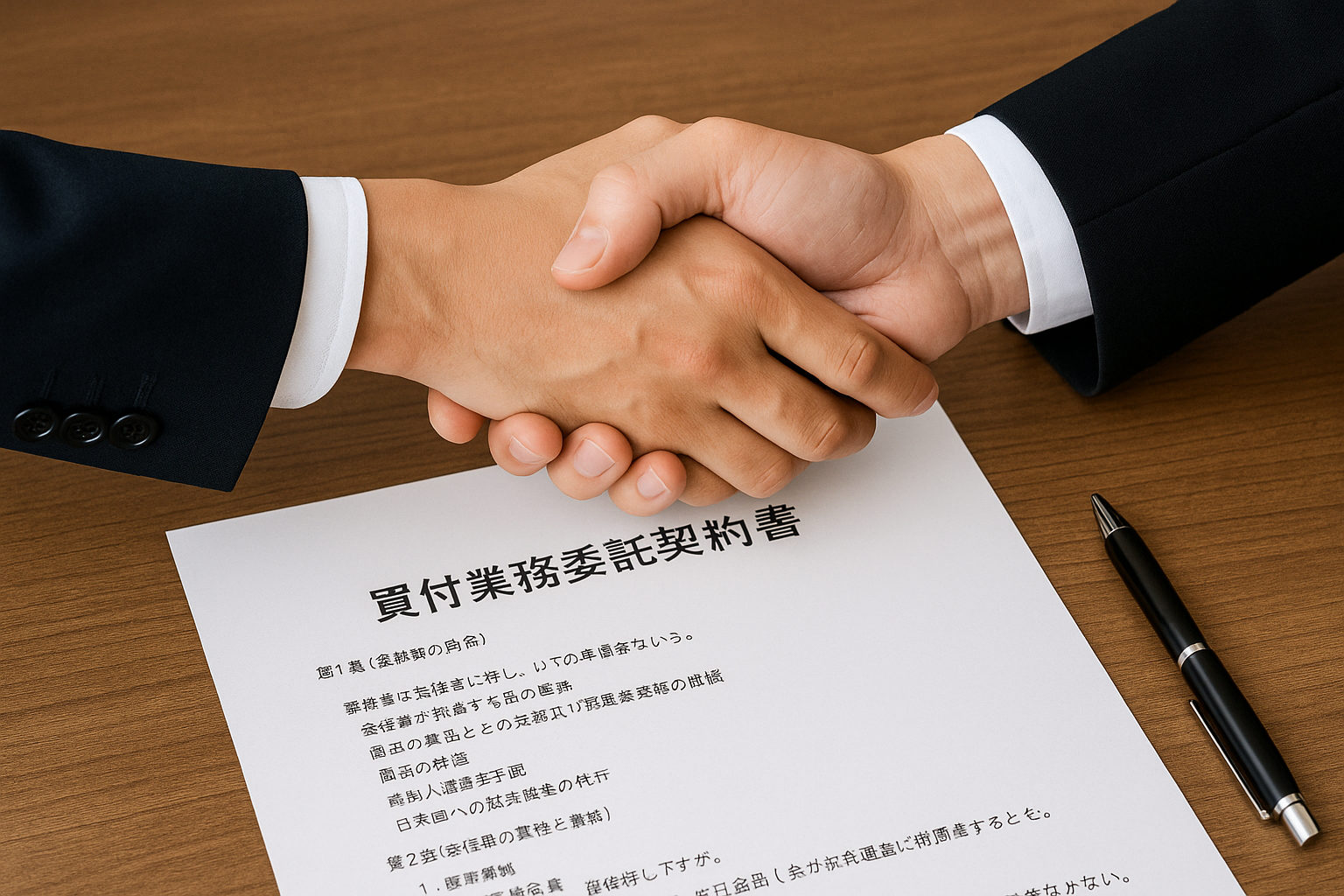 〔改正民法対応版〕買付業務委託契約書