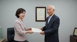 (「算定基礎額×勤続年数別支給率」で算出する)退職金規程