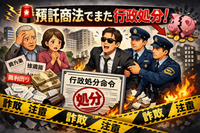 🚨 預託商法でまた行政処分！株式会社リア・エイドに措置命令が出ました