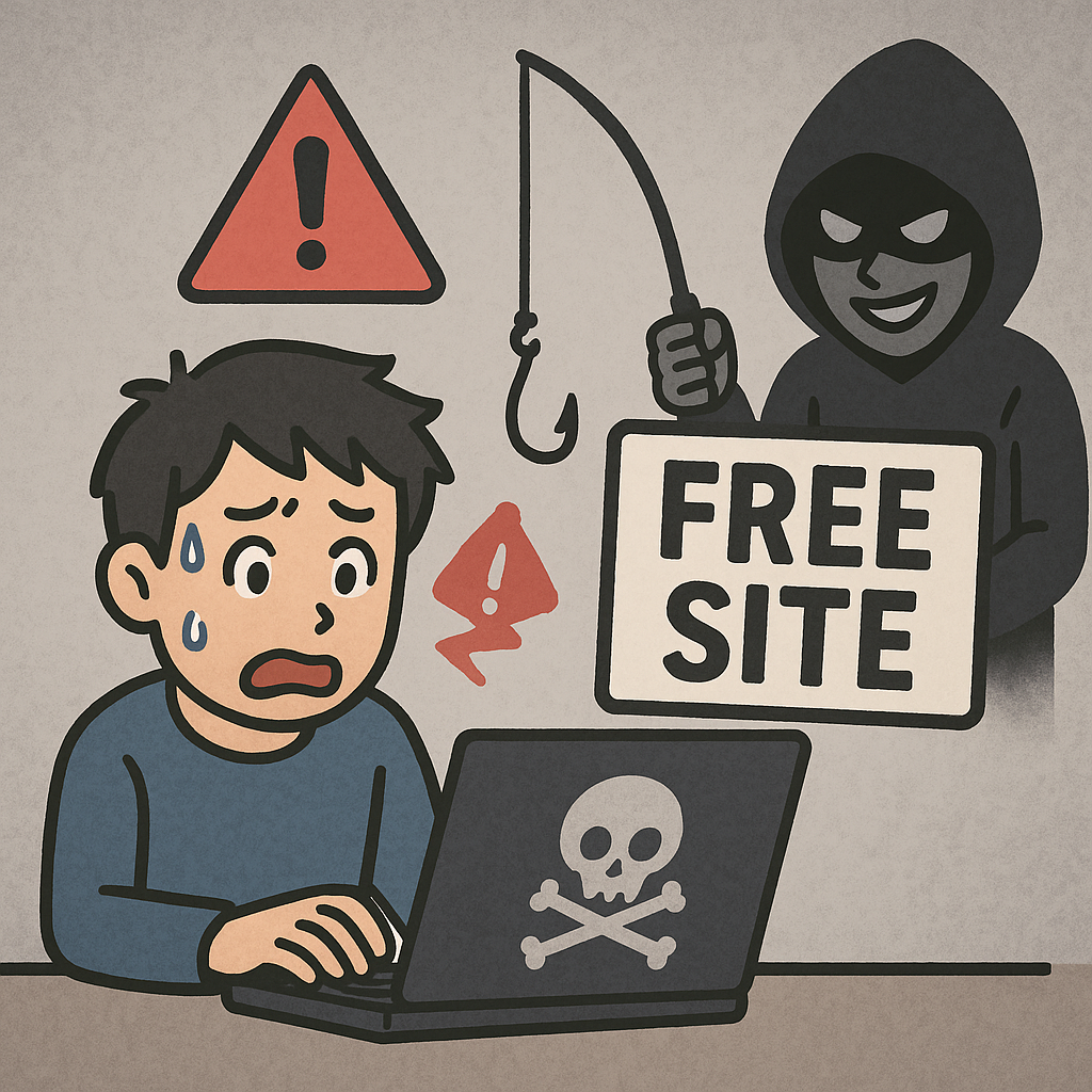 📝 無料テンプレートサイトに潜む落とし穴 - ダウンロード前に知っておきたいリスク 🚨