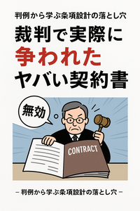 裁判で実際に争われたヤバい契約書📑⚖️　～判例から学ぶ契約条項の落とし穴～