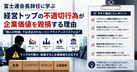 富士通会長辞任に学ぶ――経営トップの不祥事が企業価値を毀損する理由