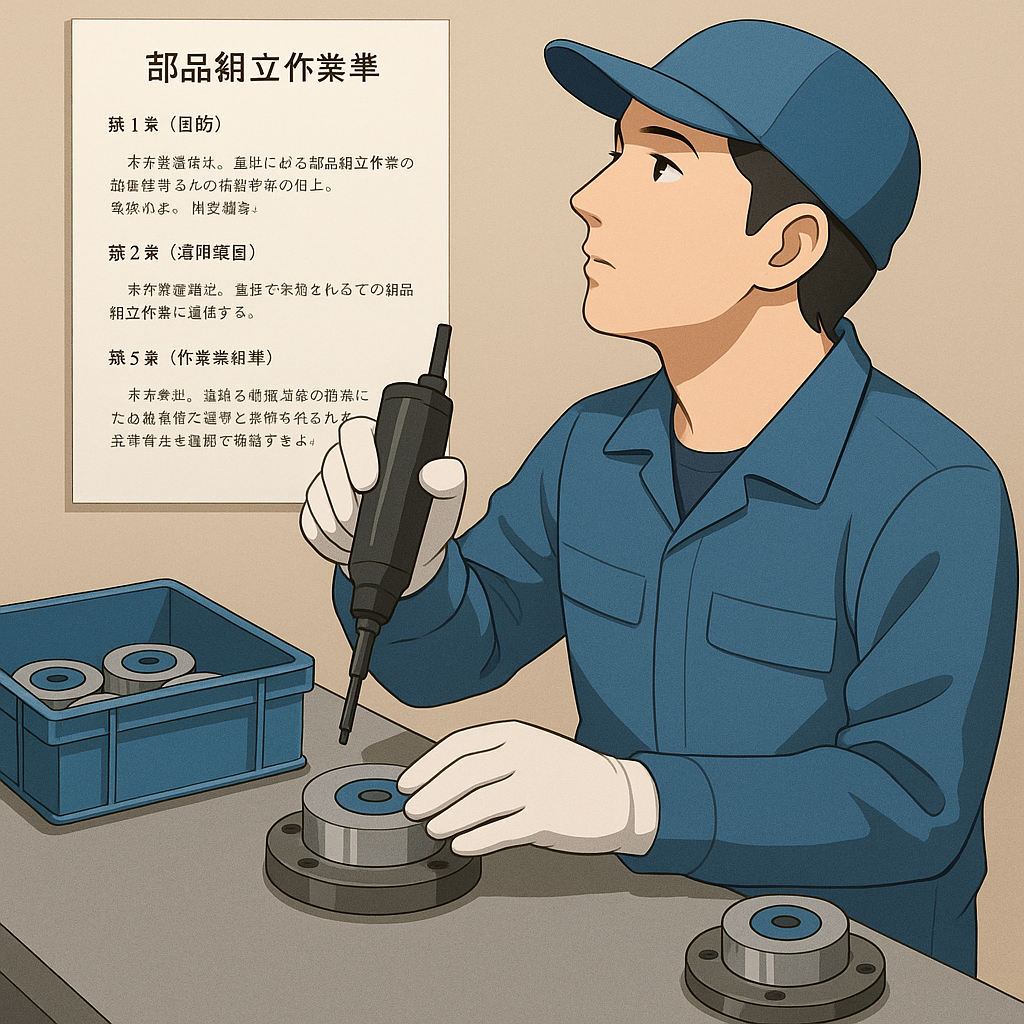 部品組立作業標準