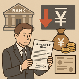 保証限度額変更通知書