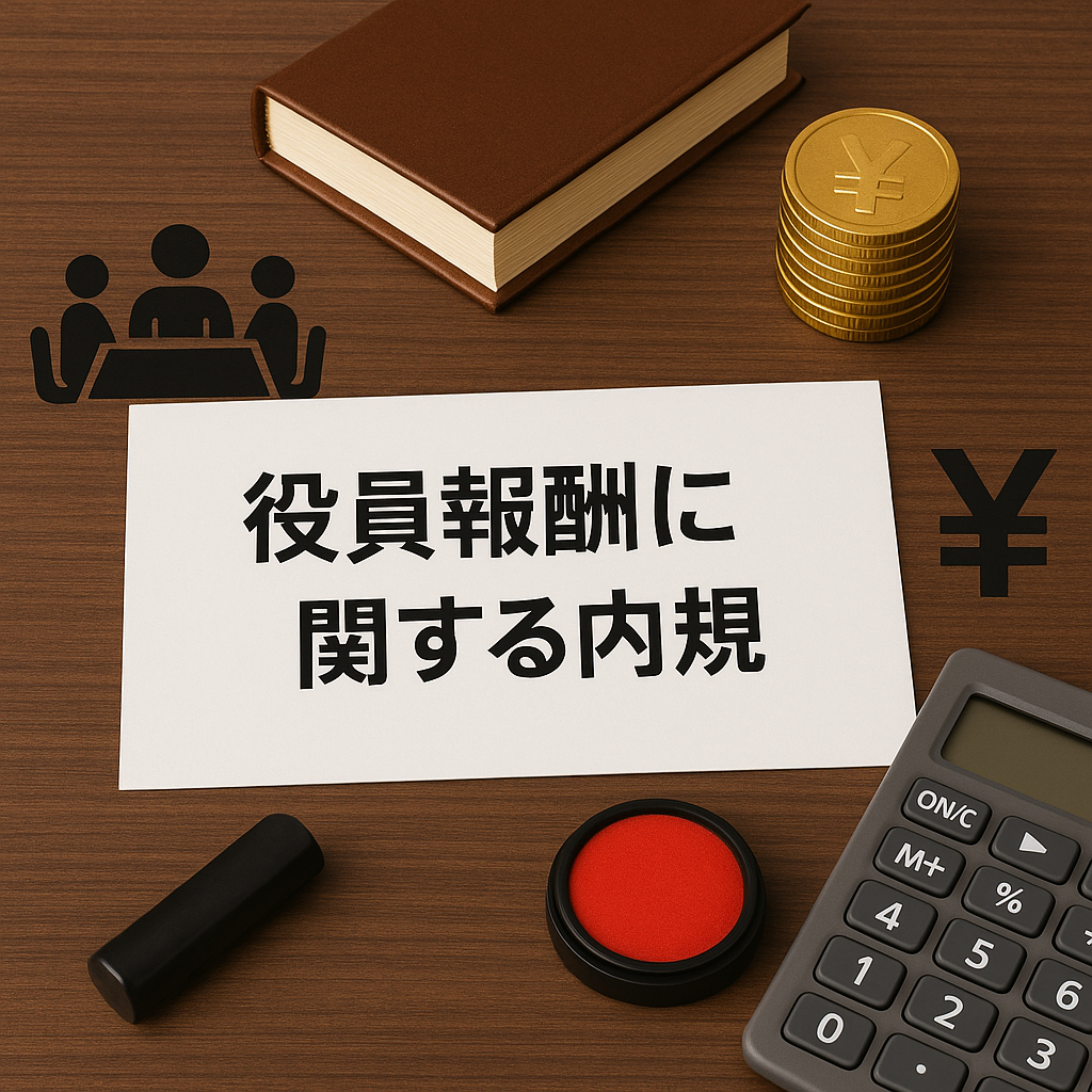 役員報酬に関する内規