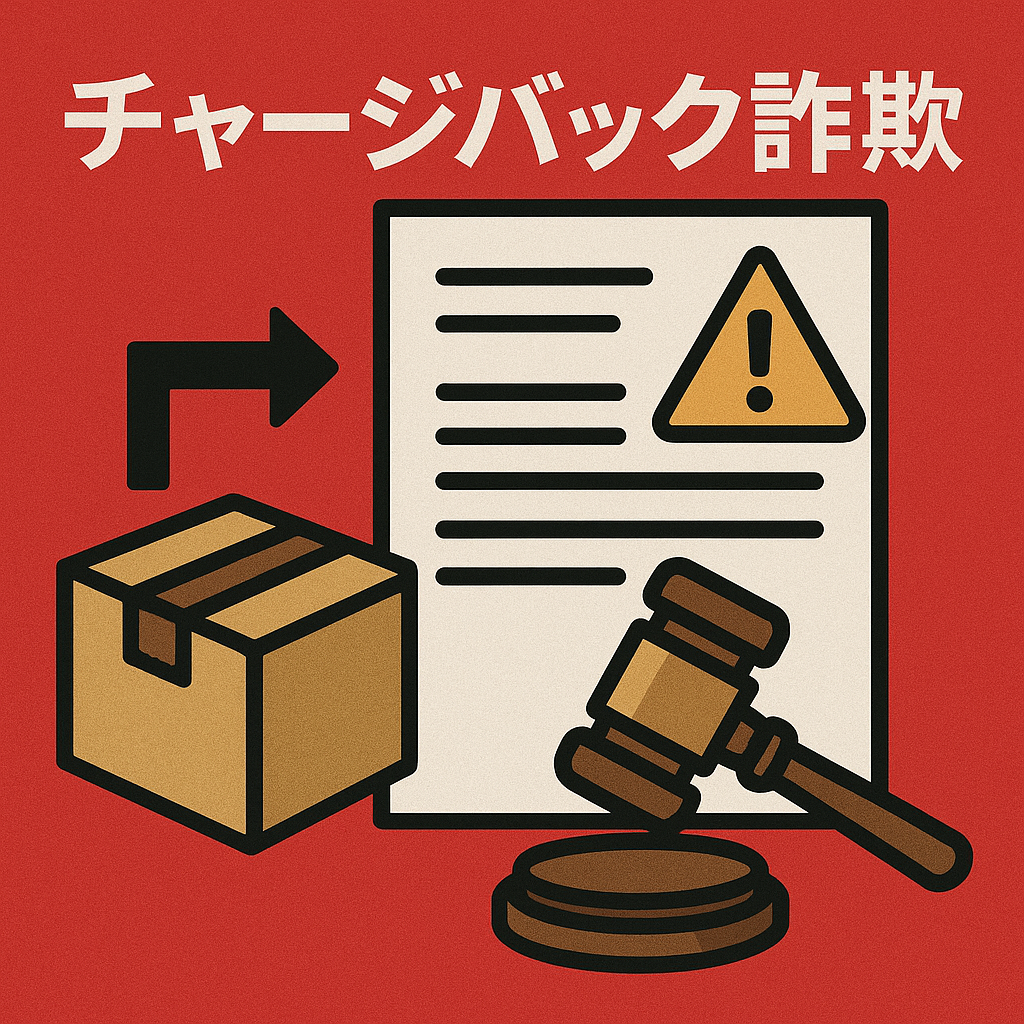 【内容証明用】通知書（チャージバックに伴う商品返還請求及び法的措置予告の件）