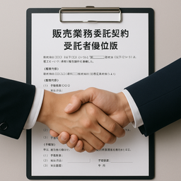 〔改正民法対応版〕販売業務委託契約（受託者優位）