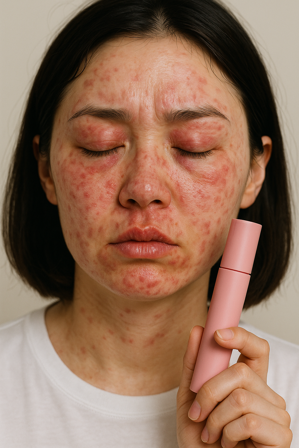 美容製品使用によるアレルギー症状に関する損害賠償示談書