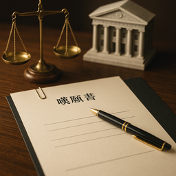 〔痴漢被害者からの寛大な処分を求める〕嘆願書