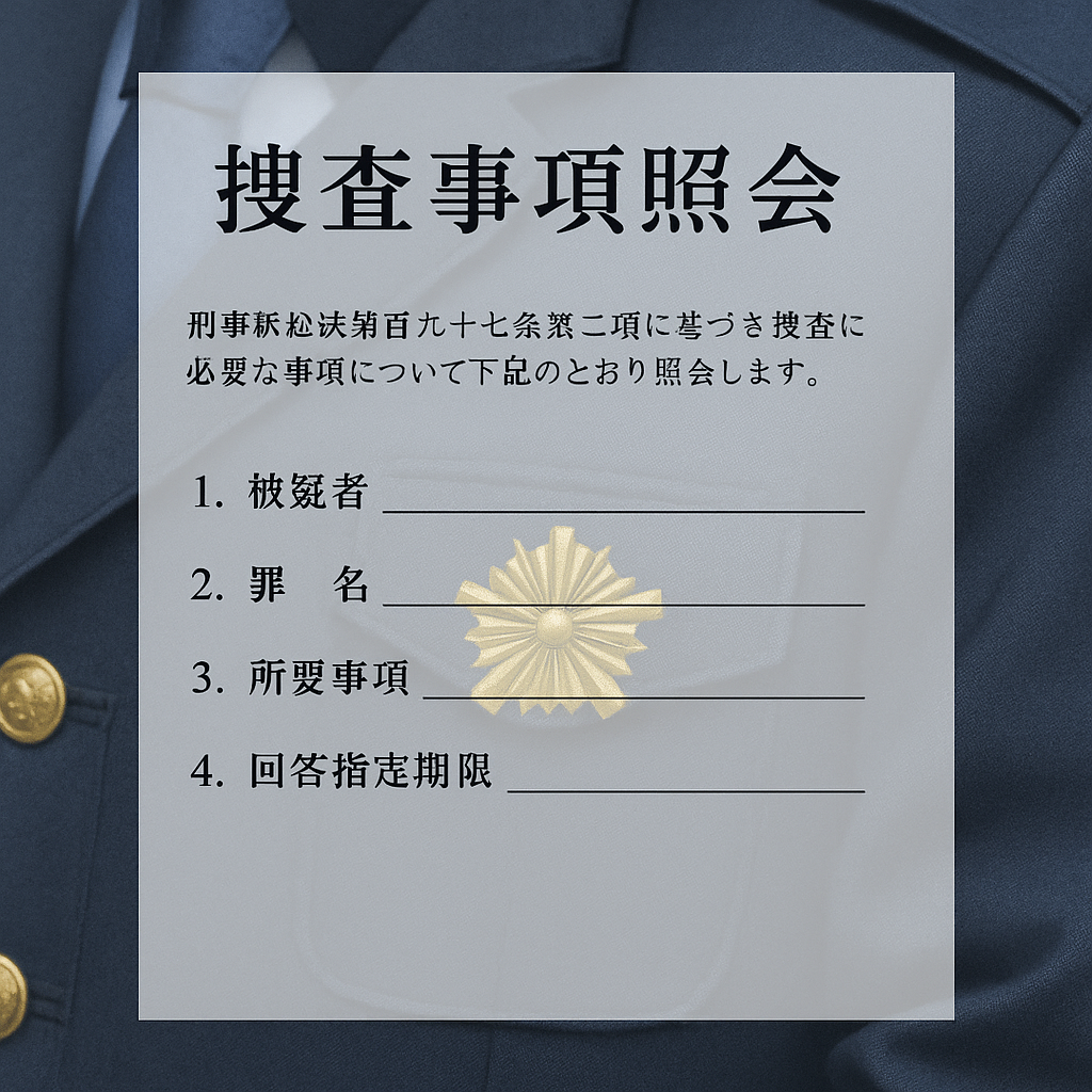 （会員情報に関する）捜査事項照会書回答書_詳細版