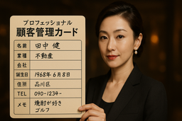 【水商売用】顧客管理カード