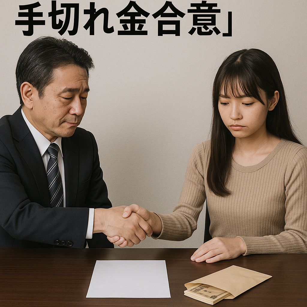 パパ活を円満に終わらせたい…手切れ金合意書テンプレート【トラブル防止】