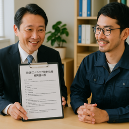 〔改正民法対応版〕放送エンジニア契約社員雇用契約書