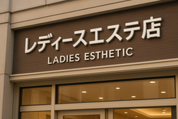 レディースエステ店（非風俗店）の利用規約
