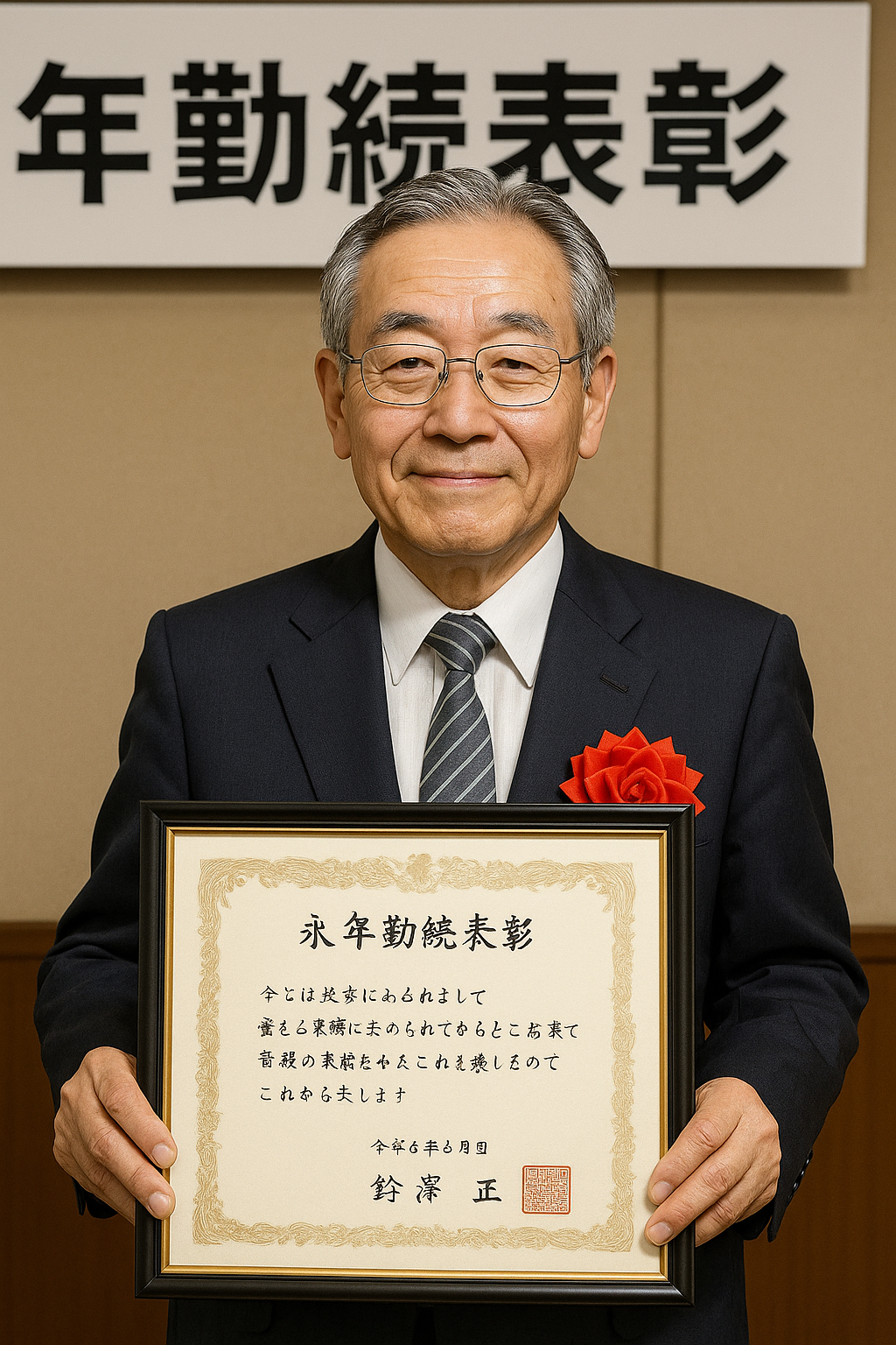 永年勤続表彰規程