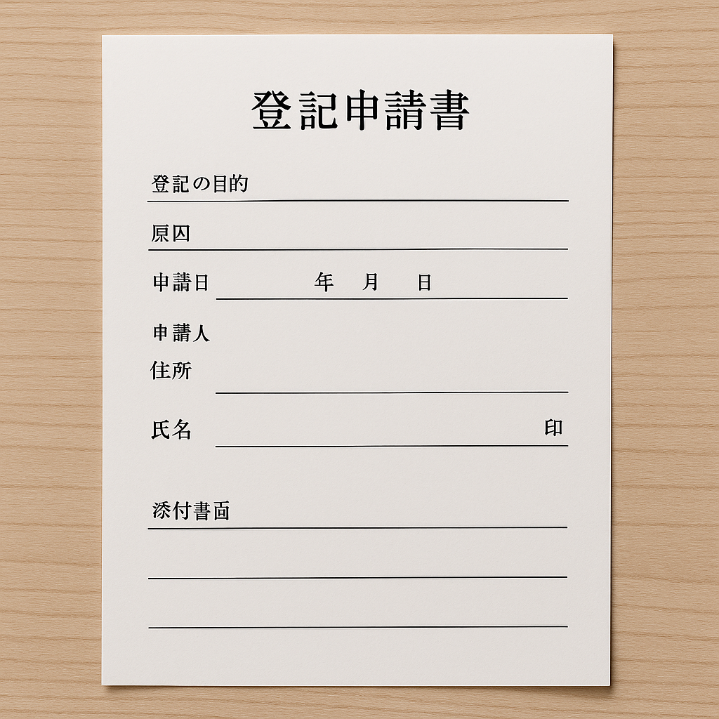 〔登記申請書〕仮登記の本登記後の本登記のみ抹消