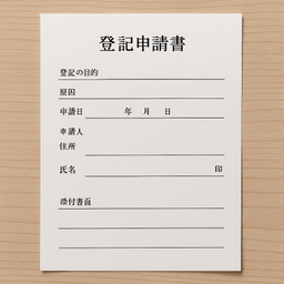 〔登記申請書〕仮登記の本登記後の本登記のみ抹消