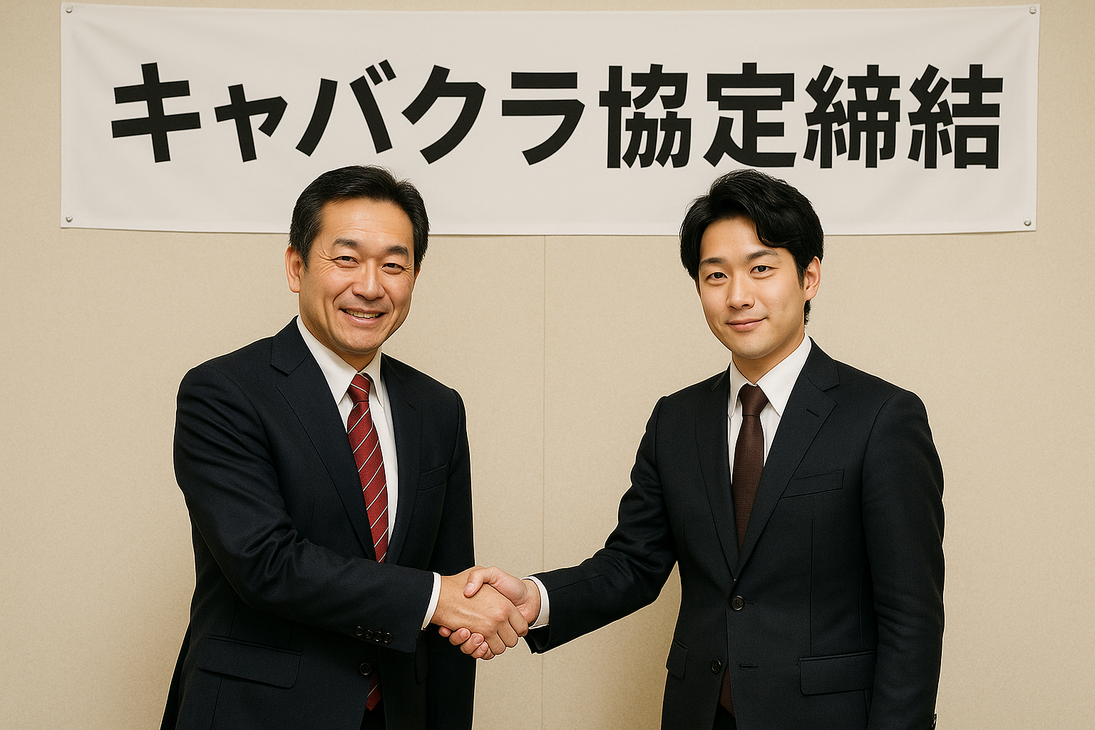 〔キャバクラ・ホストクラブ店舗用〕同業者間協定書