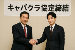 〔キャバクラ・ホストクラブ店舗用〕同業者間協定書