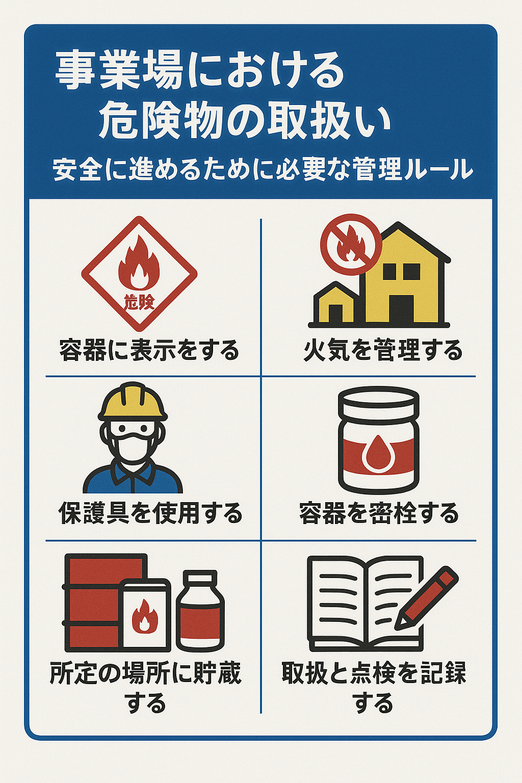危険物取扱管理規程