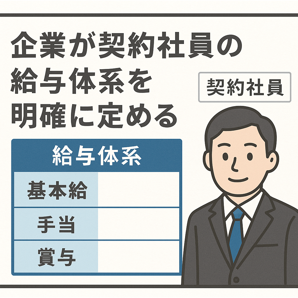 契約社員給与規程（月給制）