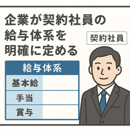 契約社員給与規程（月給制）