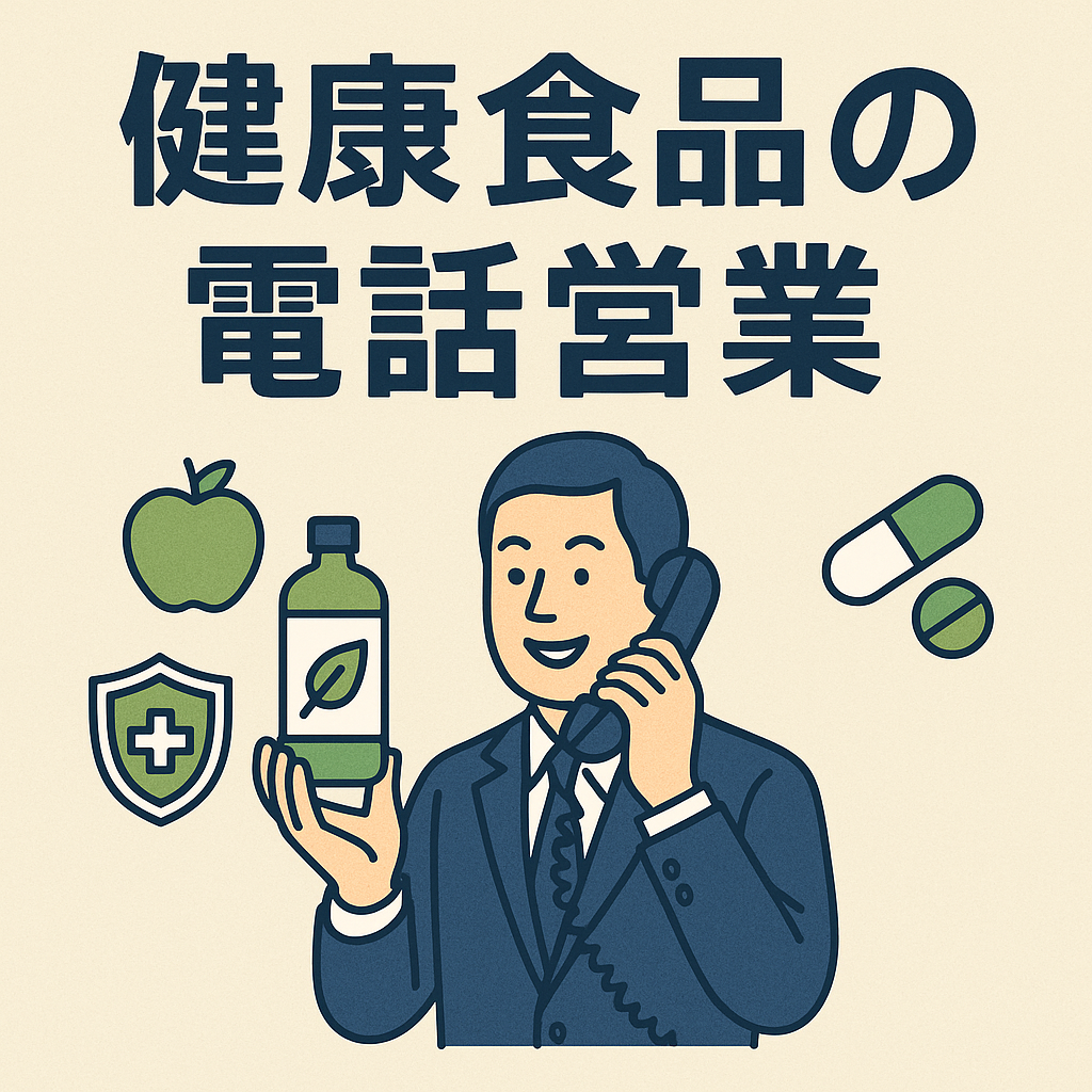 健康食品の電話営業のトークスクリプト