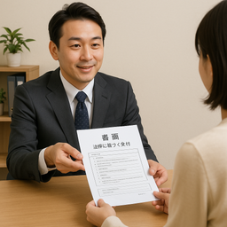 （割賦販売業者が交付を義務付けられる）割賦販売契約書面