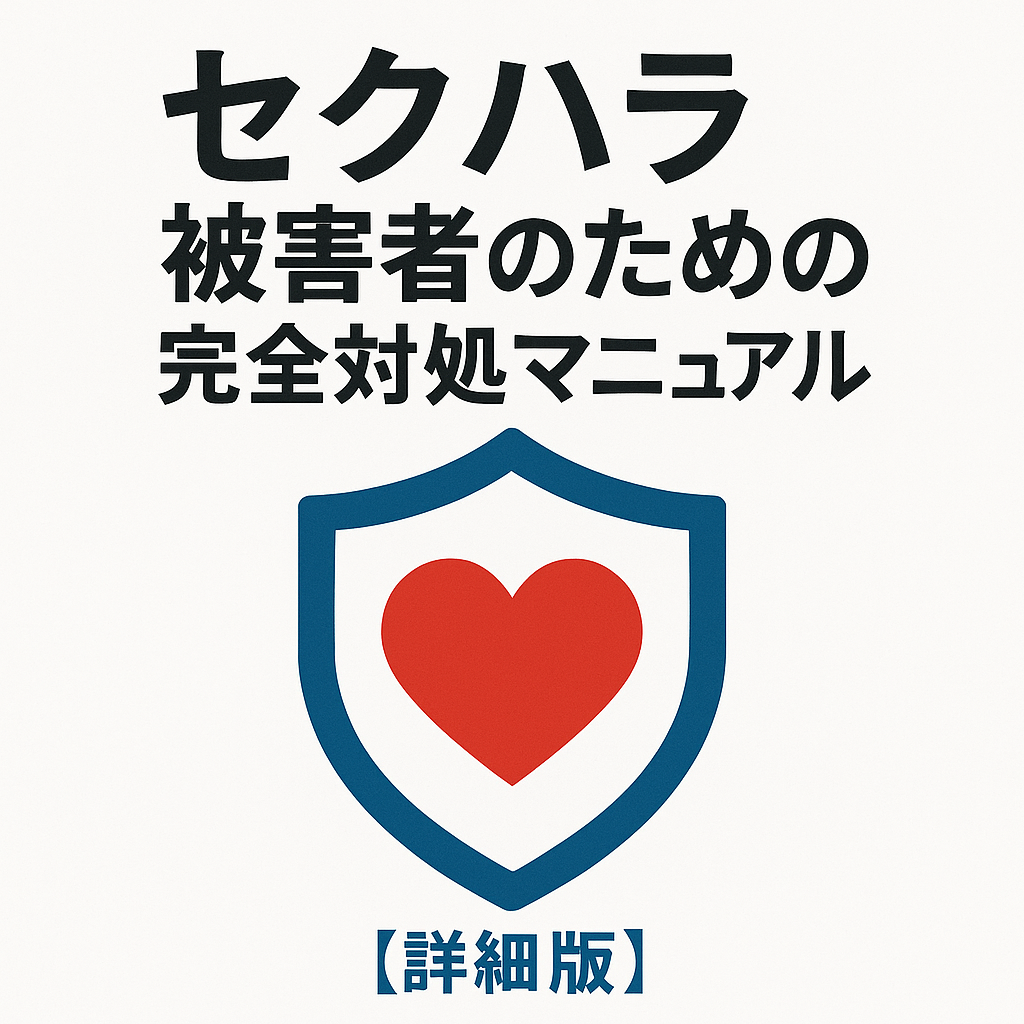 【詳細版】セクハラ被害者のための完全対処マニュアル
