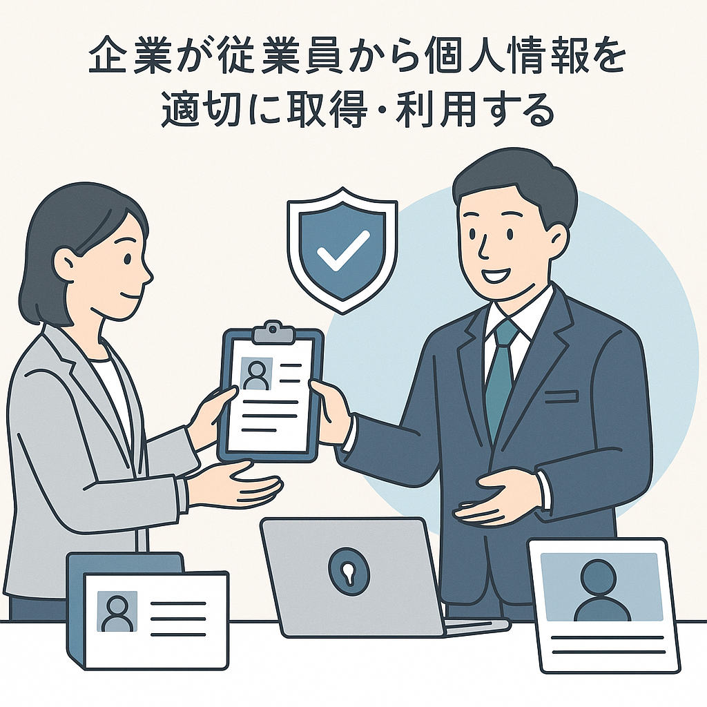 個人情報の取得・利用に関する同意書