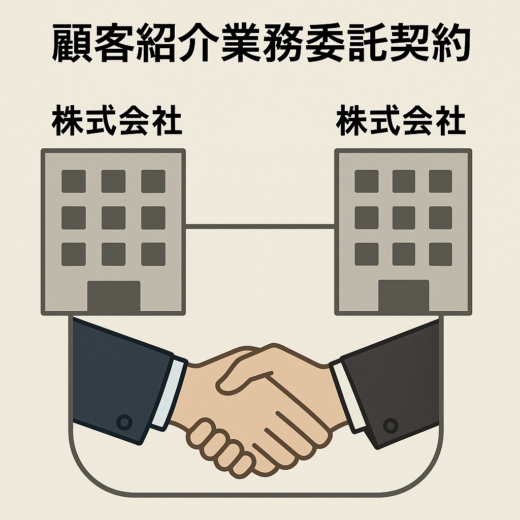〔改正民法対応版〕顧客紹介業務委託契約
