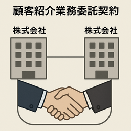 〔改正民法対応版〕顧客紹介業務委託契約