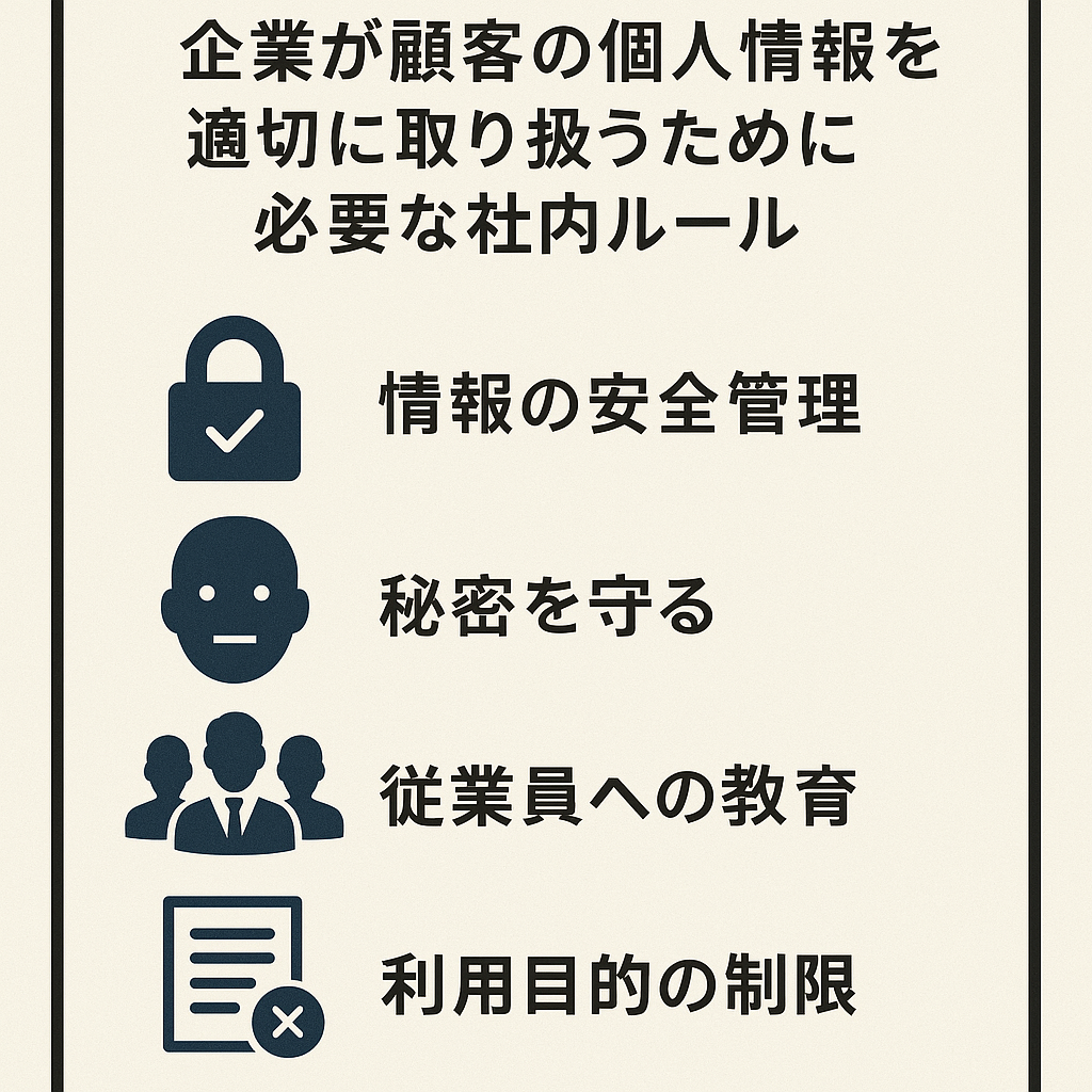 顧客情報管理規程