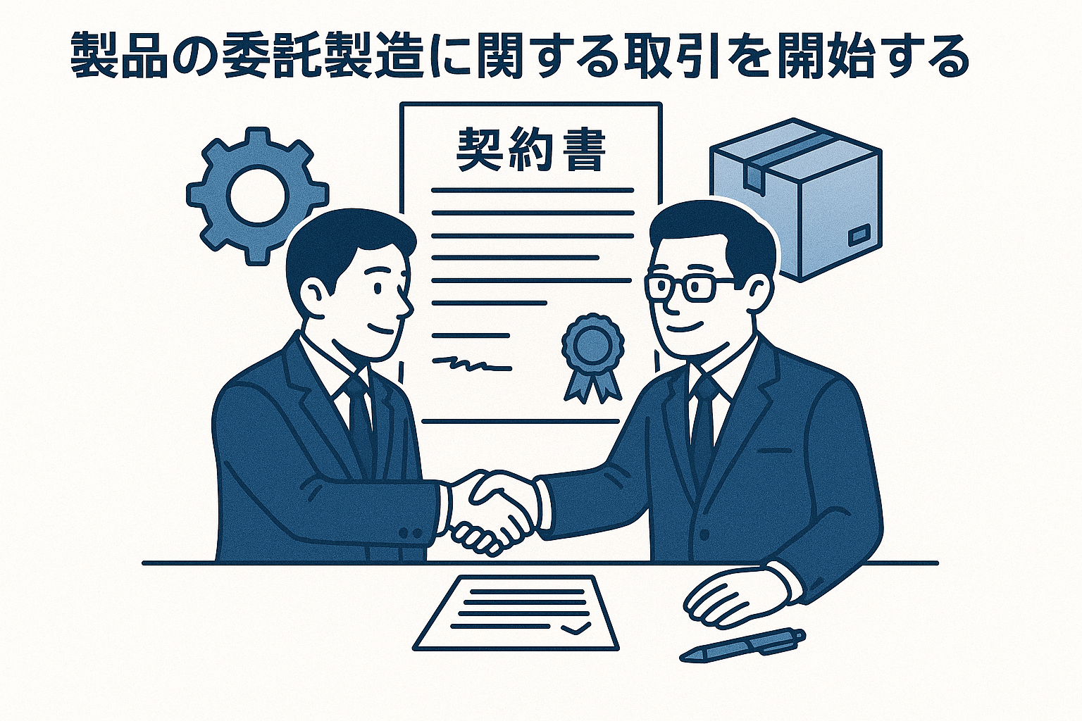 【改正民法対応版】OEM契約書