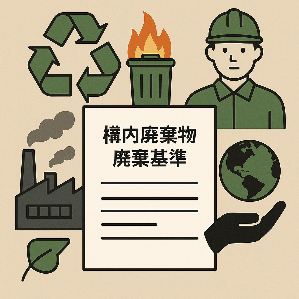 構内廃棄物廃棄基準