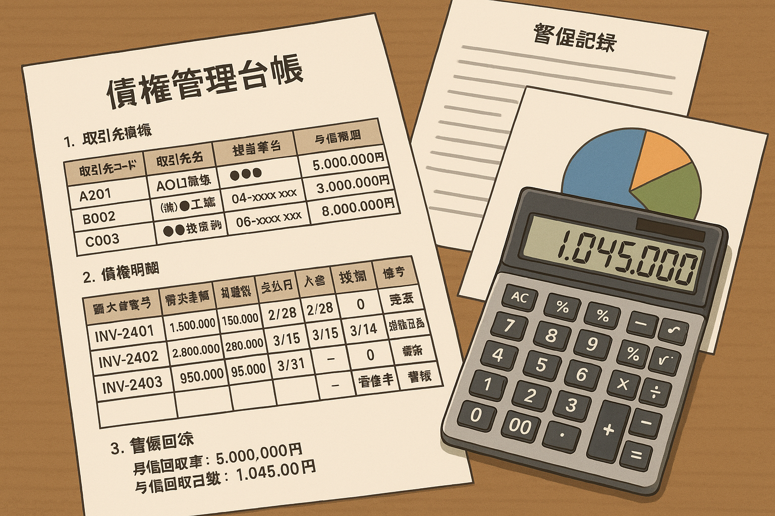 債権管理台帳