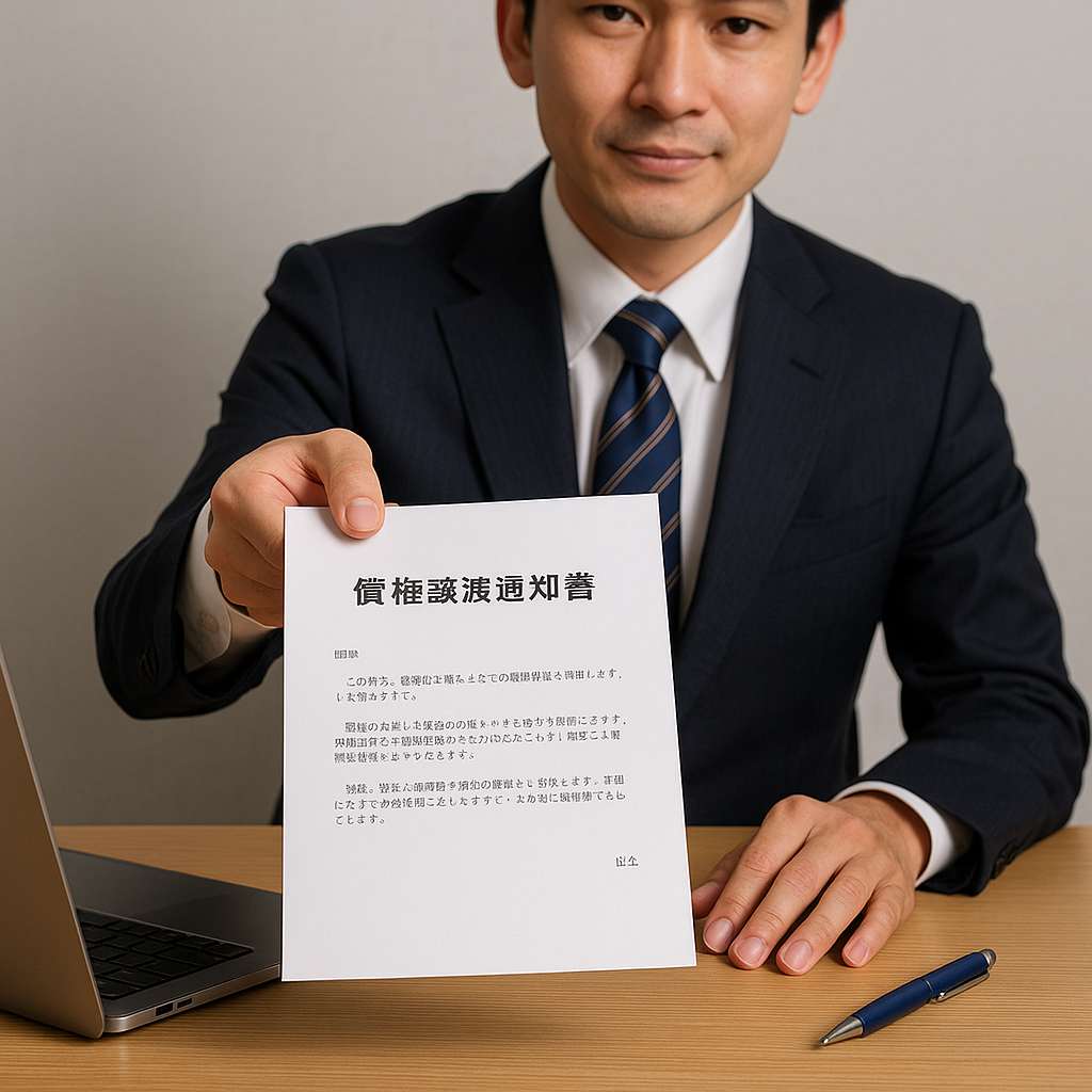 債権譲渡承諾通知書