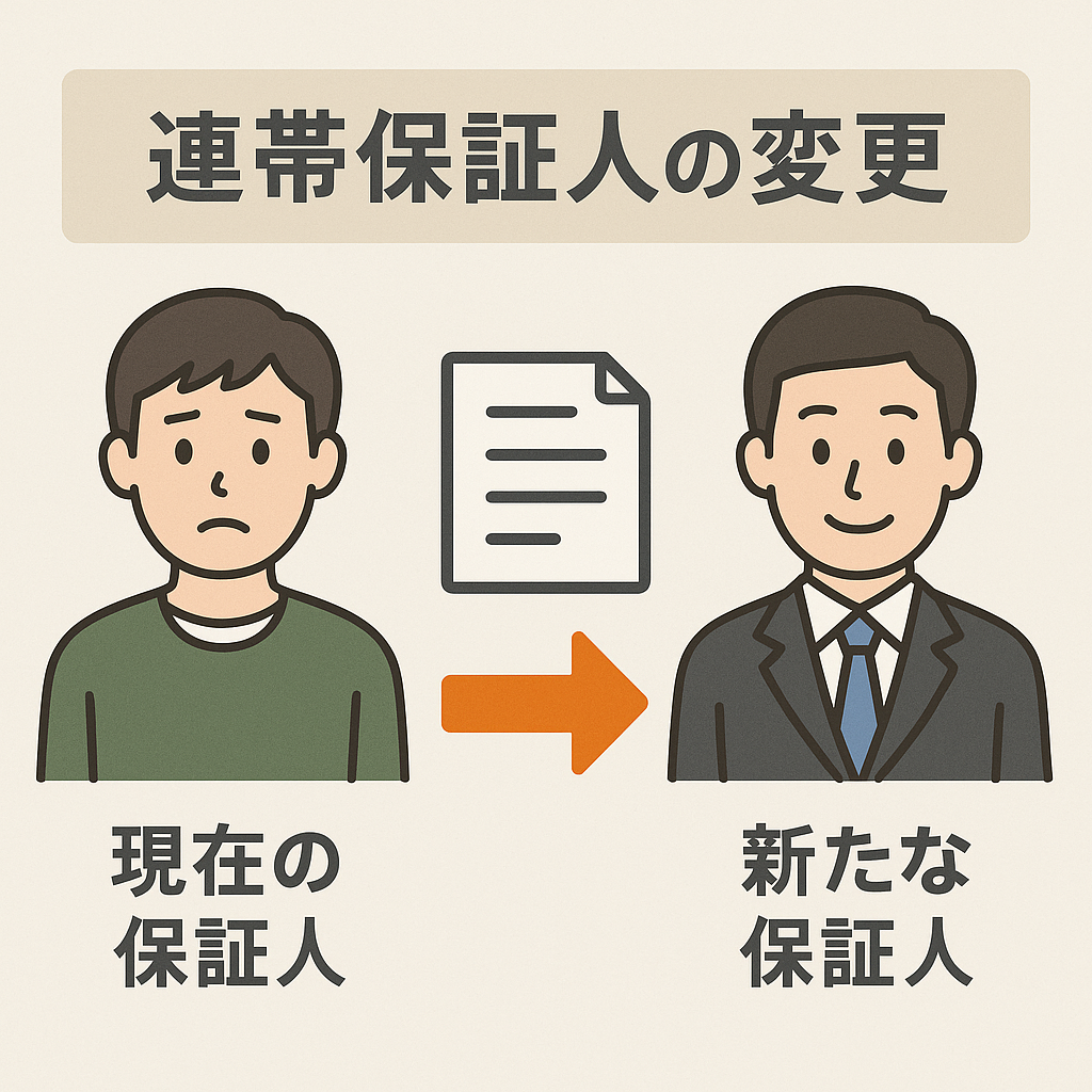 〔改正民法対応版〕連帯保証人変更に関する覚書