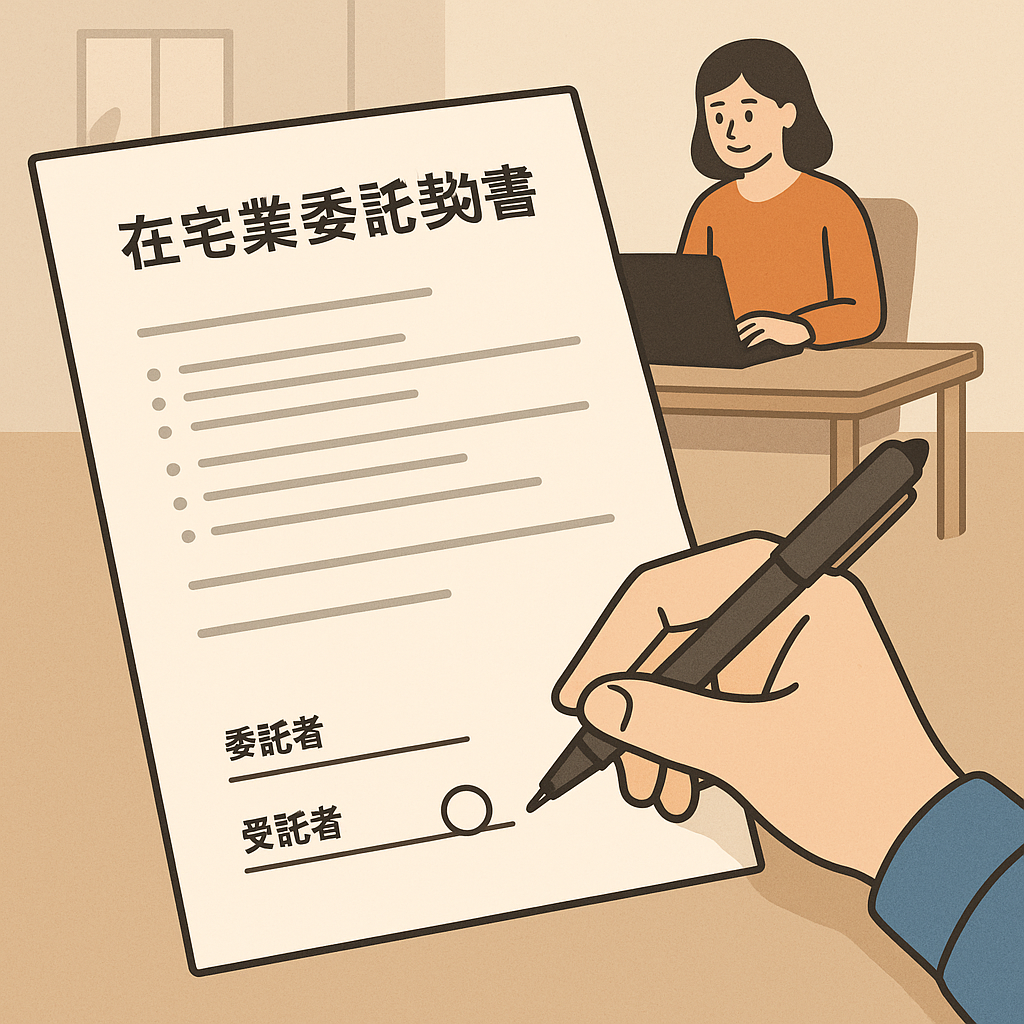 〔改正民法対応版〕在宅業務委託契約書