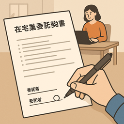 〔改正民法対応版〕在宅業務委託契約書