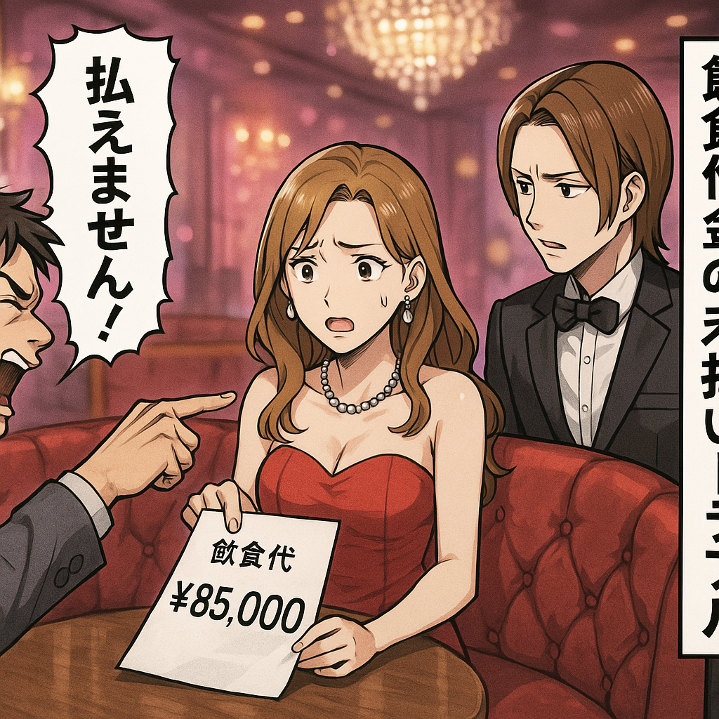 【キャバクラ・ホストクラブ用】飲食代金支払債務に関する示談書〔連帯保証人なし版〕