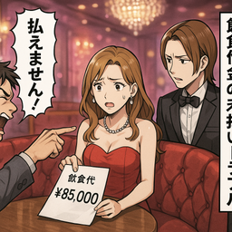 【キャバクラ・ホストクラブ用】飲食代金支払債務に関する示談書〔連帯保証人なし版〕