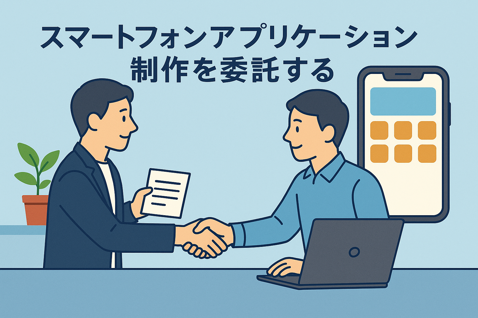 【改正民法対応版】スマートフォンアプリケーション制作委託契約書