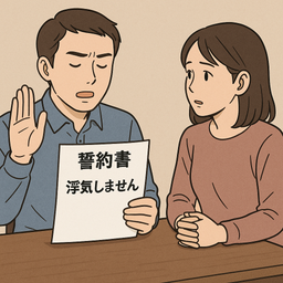 【改正民法対応版】浮気をしない旨の誓約書　