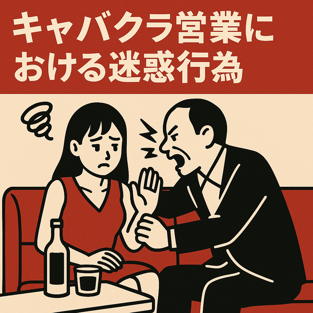 キャバクラ営業における迷惑行為の防止及び補償に関する示談書〔保証人なし版〕